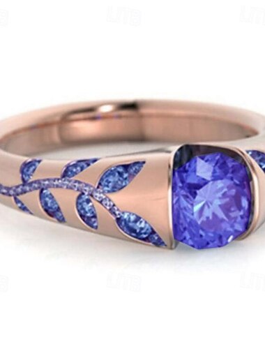  bagues pour femmes élégantes bague florale pour la Saint-Valentin