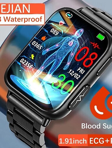  tk10 ecgppg smart watch non invasivo glicemia frequenza cardiaca pressione sanguigna ossigeno nel sangue monitoraggio del sonno smartwatch
