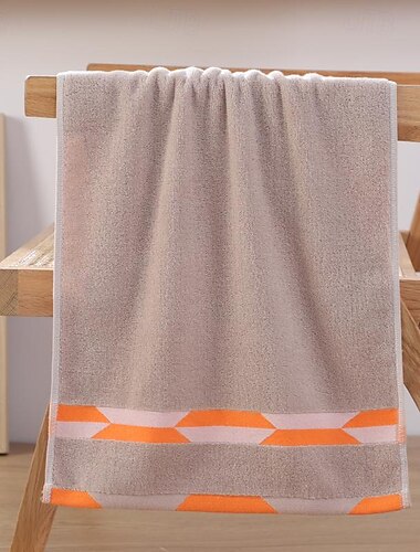  100 % Baumwolle, 34 x 74 cm, saugfähige Gesichtshandtücher, verdickte Baumwollhandtücher für Männerpaare, sehr saugfähige Handtücher für Badezimmer, Fitnessstudios, Hotels und Spas, einfarbiges Badetuch