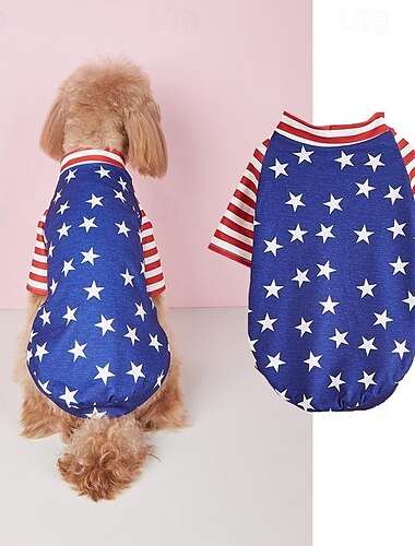  Hunde Katte T-shirt Kjoler Sød Stil Afslappet Vinter Åndbart Blød Vaskbar Bekvem udendørs Afslappet / Hverdag Hundetøj for Bichon Frisé Pommeraner små kæledyr Sommerfugl Small