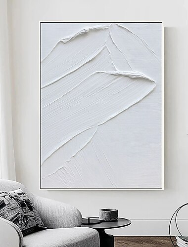  dipinto a mano di arte della parete pittura a olio bianca astratta su tela pittura a olio moderna dipinta a mano pittura a olio di grandi dimensioni arte della parete per la decorazione domestica