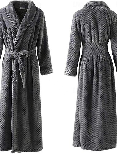  Erwachsene Feste Farbe Bademantel Pyjamas Nachtwäsche Pyjamas-Einteiler Kigurumi-Pyjamas Pyjamas Für Damen Alltagskleidung Normal Karikatur