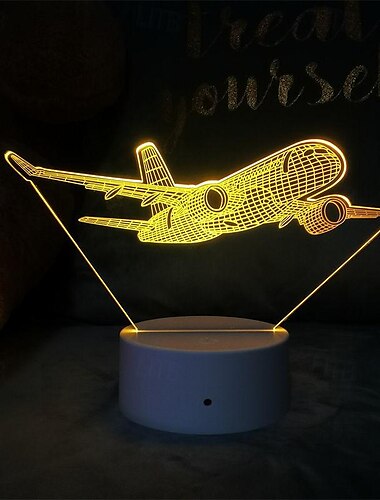  Nächtliche Beleuchtung LED-Nachtlicht Geschenk Schlafzimmer Mehrfarbig
