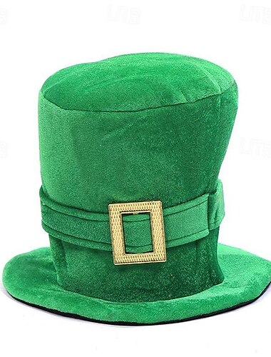  ul. dzień patryka shamrock irlandzki kapelusz bal maskowy dla dorosłych męskie damskie na imprezę cosplay bal maskowy karnawał masquerade dzień świętego patryka łatwe kostiumy na halloween
