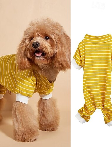  Hunde Katzen Pyjamas Basic Brautkleider schlicht Atmungsaktiv Weich Waschbar Komfortabel Outdoor Casual Hundebekleidung for Bichon Frise Spitz kleines Haustier Schmetterling Small