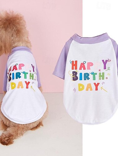  犬用 猫用 Tシャツ かわいいスタイル カジュアル 高通気性 ソフト 洗濯可 快適 アウトドア カジュアル／普段着 犬服 for ビジョンフリーゼ ポメラニアン 赤ちゃんサイズ パピヨン Small