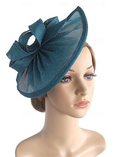  Retro Vintage 1950s 1920s Headpiece Party Costume Fascinator Hat Hat Women's Kings Day Masquerade Vacation Event / Party Date Adults' Hat All Seasons