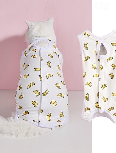  Honden Katten Herstelpak voor chirurgie leuke Style Casual Winter Ademend Zacht Wasbaar Comfortabel Buiten Casual / Dagelijks Hondenkleding for Bichon Frise pomeranian kleine huisdieren Vlinder Small