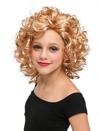  Grease Girls Bad Sandy Perücke Halloween-Perücken Halloween-Perücken