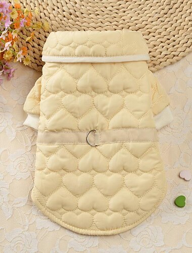  Hund Katze Mäntel Jacke Mode Niedlich Winter Warm Weich Waschbar Bequem Outdoor Sport Hundebekleidung for Bichon Frise Pudel Zwergspitz Baby Haustier Papillon
