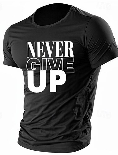  Herren Buchstabe T Shirt Lässiger Stil 100% Baumwolle Kurzarm Grafik Hemd Wein Schwarz Weiß Bequemes T-Shirt Outdoor Straße Modedesigner-Kleidung