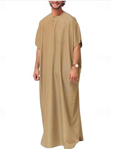  Herren Kleid Thobe / Jubba Saudi-Arabisch arabisch Muslim Ramadan Erwachsene Bluse