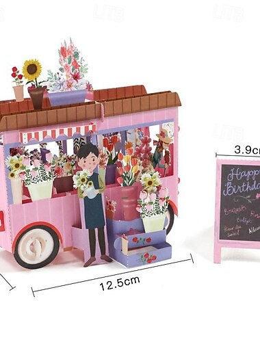  Geschenke zum Frauentag, Frauentag, Muttertagsgeschenke für Mädchen, Valentinstag, 3D-Grußkarte, Liebe, Sakura-Baum, Papierschnitzerei, Weihnachtssegen, Botschaft, Dankeskarte, Muttertagsgeschenke