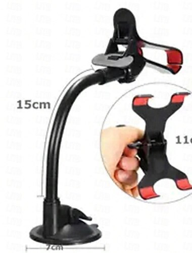  support de téléphone Support de téléphone pour tableau de bord Rotatif Ajustable Amovible Support de téléphone pour Bureau Automatique Voiture Camion Compatible avec Tous les téléphones portables