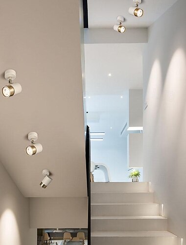  spot pliable en aluminium downlight ultra-mince monté en surface lampes de plafond à LED réglables lampes de plafond anti-éblouissantes pour downlight de salon éclairage de plafond haute luminosité