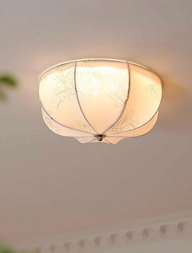  led φωτιστικό οροφής 3 ανοιχτόχρωμα φλοράλ στυλ vintage παραδοσιακό / κλασικό φωτιστικό οροφής κρεβατοκάμαρας 110-240v