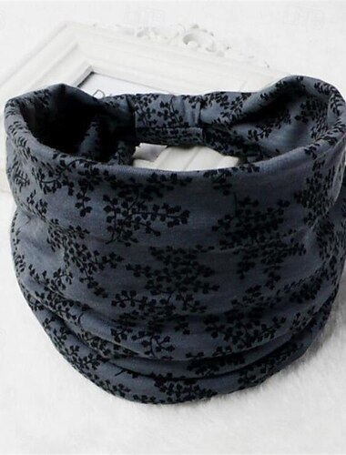  Boho-Stirnband für Damen, breites Haarband, Boho, elastisch, Sport-Kopfbedeckung, Yoga-Haarband, Workout-Kopfbedeckung