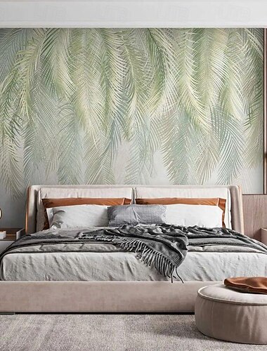  cool tapety krajina květina tapeta fototapeta zelené rostliny nálepka sloupněte a nalepte snímatelný PVC/vinylový materiál samolepicí/lepící požadovaný dekor na stěnu pro obývací pokoj kuchyň koupelna