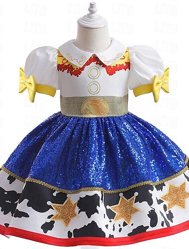  トイ・ストーリー プリンセス トレーシー ドレス コスチューム コスプレ 映画コスプレ for 女の子 子供用 カーニバル 性能 パーティー