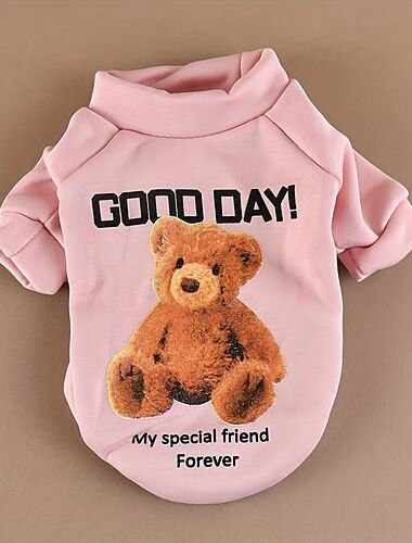  Psy Koty Bluza dresowa Moda Śłodkie Zima Ciepłe Miękka Zmywalny Wygodny Na zewnątrz Sport Ubranka dla psów for Bichon frise Pudel Szpic miniaturowy szczeniaków i młodych kotów Motyl