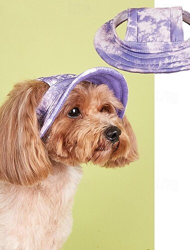  Hunde Katzen Hunde-Halstuch & Hunde-Hut Kuschelig Brautkleider schlicht Winter Einstellbar Atmungsaktiv Weich Waschbar Komfortabel Outdoor Casual Hundebekleidung for Bichon Frise Spitz kleines