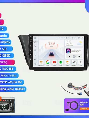  Reprodutor multimídia de vídeo de rádio de carro android 12 para iveco diário 2013-2021 navegação gps autoradio touchscreen
