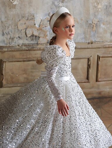  kinderkleidung Mädchen Party Kleid Feste Farbe Ärmellos Leistung Gitter Prinzessin Süß Gitter Mitte der Wade Etuikleid Tüll-Kleid Sommer Frühling Herbst 2-12 Jahre Weiß Himmelblau
