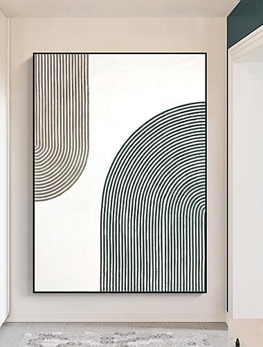  håndmalet 3d væg kunst blå minimalisme tekstur maleri håndlavet blå væg kunst blå tekstureret olie maleri væg kunst maleri stor blå abstrakt kniv maleri klar til at hænge eller lærred