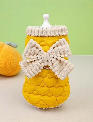  Honden Katten Gilet Modieus leuke Style Winter Ademend Zacht Wasbaar Comfortabel Dik Dagelijks gebruik Casual / Dagelijks Weekend Wandelen Hondenkleding for Kat Hond Schor Labrador Alaska malamute