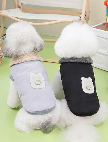  Perros Gatos Abrigos Chaqueta Casual Invierno Transpirable Suave Lavable Cómodo Grueso Uso Diario Casual Diario Paseo Ropa para perros for Gato Perro Fornido Labrador Malamute de Alaska