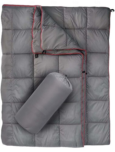  Wasserdichte Outdoor-Decke, warm, tolles Camping, Outdoor-Festival, Strandpicknick, Allwetter-Outdoor-Camping-Tasche, Matte, Matratzendecke