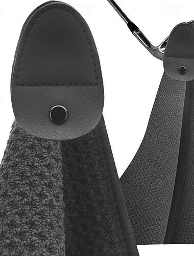 Golfhandtuch, magnetischer Ballwischer aus Mikrofaser, schweißabsorbierendes, schnell trocknendes Handtuch, Sporthandtuch