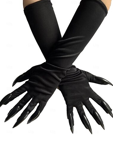  Heks warewolf Catwoman Walpurgisnacht Handschoenen Feestkostuum Gemaskerd Bal Volwassenen Voor heren Dames Cosplay Carnaval Toneel Maskerade Carnaval Maskerade Makkelijk carnavalskostuum