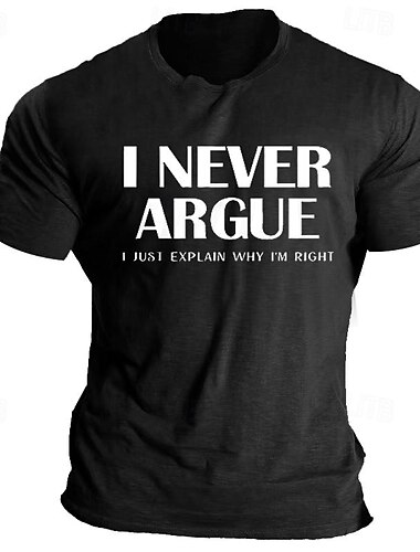  Herren Zitate & Sprüche T Shirt Grafischen T-Shirt 100% Baumwolle Kurzarm Grafik Hemd Heather Grey Schwarz Armeegrün Bequemes T-Shirt Urlaub Alltagskleidung Modedesigner-Kleidung