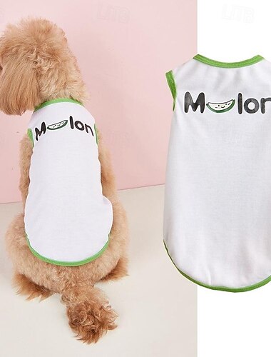  Hunde Katte Vest Sød Stil Afslappet Åndbart Blød Vaskbar Bekvem udendørs Afslappet / Hverdag Hundetøj for Bichon Frisé Pommeraner små kæledyr Sommerfugl Small