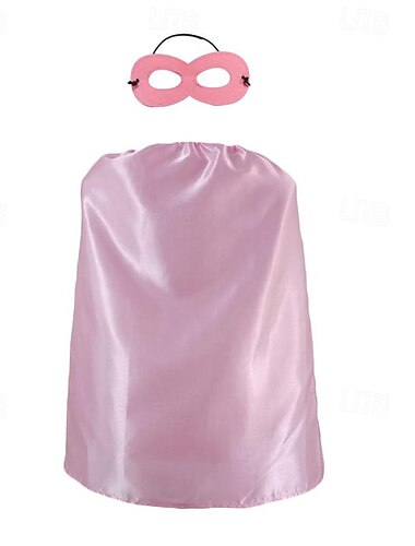  Superheld Cosplay Kostüm Umhang Maske Cosplay Film Cosplay for Jungen Mädchen Kinder Karneval Maskerade