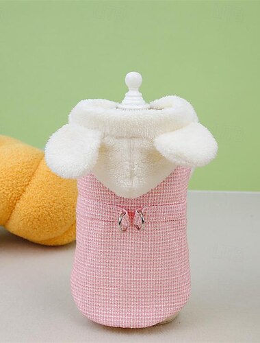  Honden Katten Jassen Jack Elegant leuke Style Winter Ademend Zacht Wasbaar Comfortabel Dik Dagelijks gebruik Vakantie Casual / Dagelijks Weekend Wandelen Hondenkleding for Kat Hond Schor Labrador