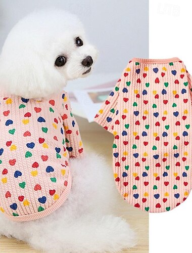  Honden Katten Sweatshirt leuke Style Casual Winter Ademend Zacht Wasbaar Comfortabel Buiten Casual / Dagelijks Hondenkleding for Bichon Frise pomeranian kleine huisdieren Vlinder Small