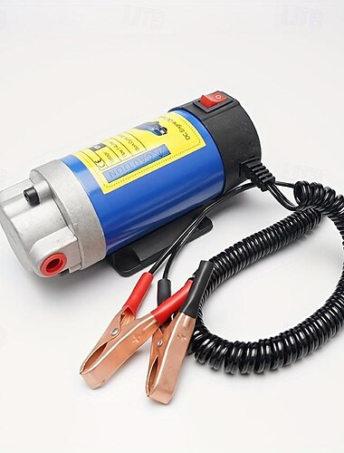  Tragbare 12/24-V-Ölabsaugpumpe, Öltransferpumpe, kleine Ölwechselpumpe, hoher Wirkungsgrad, für Motorräder, für Automobile