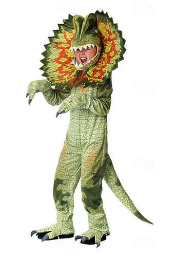  Dinosaurie Karnevalsdräkt Cosplay-kostym Maskerad Cosplay Pojkar Flickor Vuxna Fest Maskerad Karnival Maskerad Lätt karnevalsdräkt