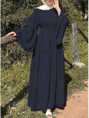  Femme Robe Abaya Peignoir Dubai islamique Arabe arabe musulman Ramadan Adulte Robe