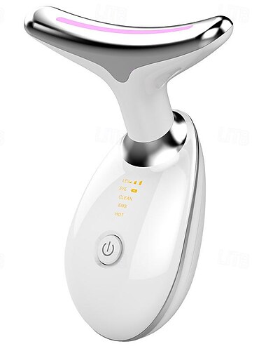  led hals ansikte skönhetsanordning ansiktsmassageapparat dubbelhaka ansiktsbehandlingsmaskin skönhetspresent för tjejer och kvinnor för kvinnodagen