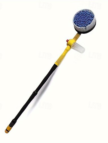  Starfire Auto rotierende Wasserbürste Autowaschmopp Hochdruck-Wasserpistole Schaum Autowaschbürste Haushalt praktisches Autowaschmaschinen-Set