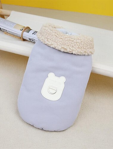 Honden Katten Jassen Jack Casual Winter Ademend Zacht Wasbaar Comfortabel Dik Dagelijks gebruik Casual / Dagelijks Wandelen Hondenkleding for Kat Hond Schor Labrador Alaska malamute