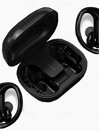  לנובו LP7 אוזניות אלחוטיות 耳夹 Bluetooth 5.0 סטריאו עם תיבת טעינה מיקרופון מובנה ל Apple Samsung Huawei Xiaomi MI כושר וספורט ריצה שימוש יומיומי טלפון נייד