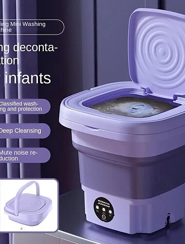  automatisch thuis mini speciale draagbare opvouwbare wasmachine ondergoed ondergoed sokken wasmagie