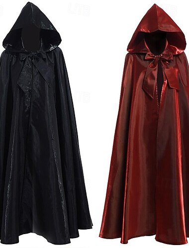  punk&amp; gótico medieval siglo XVIII siglo XVII capa cosplay disfraz capa bruja médico de la peste hombre mujer unisex halloween carnaval mascarada larp capa capa medieval