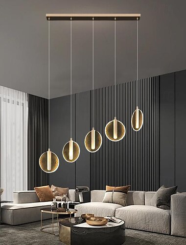  2-Light 4-Light 5-Light 16.5 cm Klyngedesign Enkelt design Øyesign Anheng Lys Akryl Akryl eloksert galvanisert Malte overflater Moderne Nordisk stil 85-265V