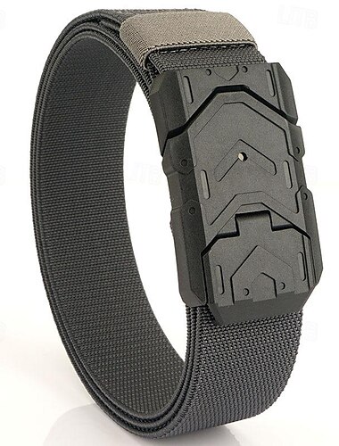 Herren Taktischer Gürtel Gürtel mit magnetischer Schnalle Hüftgurt Schwarz Königliches Blau Nylon Langlebig Einstellbar Glatt Outdoor Täglich