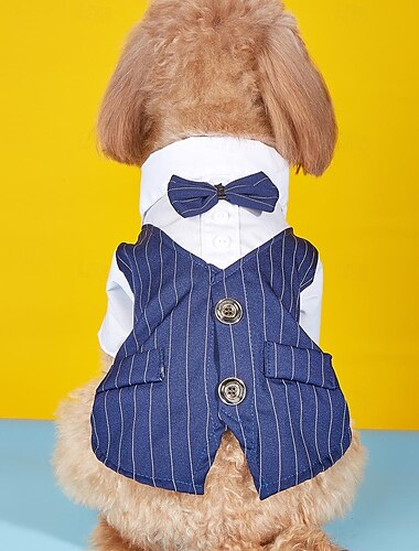  Honden Katten Pak Feest Stijlvol Winter Ademend Zacht Wasbaar Comfortabel Buiten Casual / Dagelijks Hondenkleding for Bichon Frise pomeranian kleine huisdieren Vlinder Small